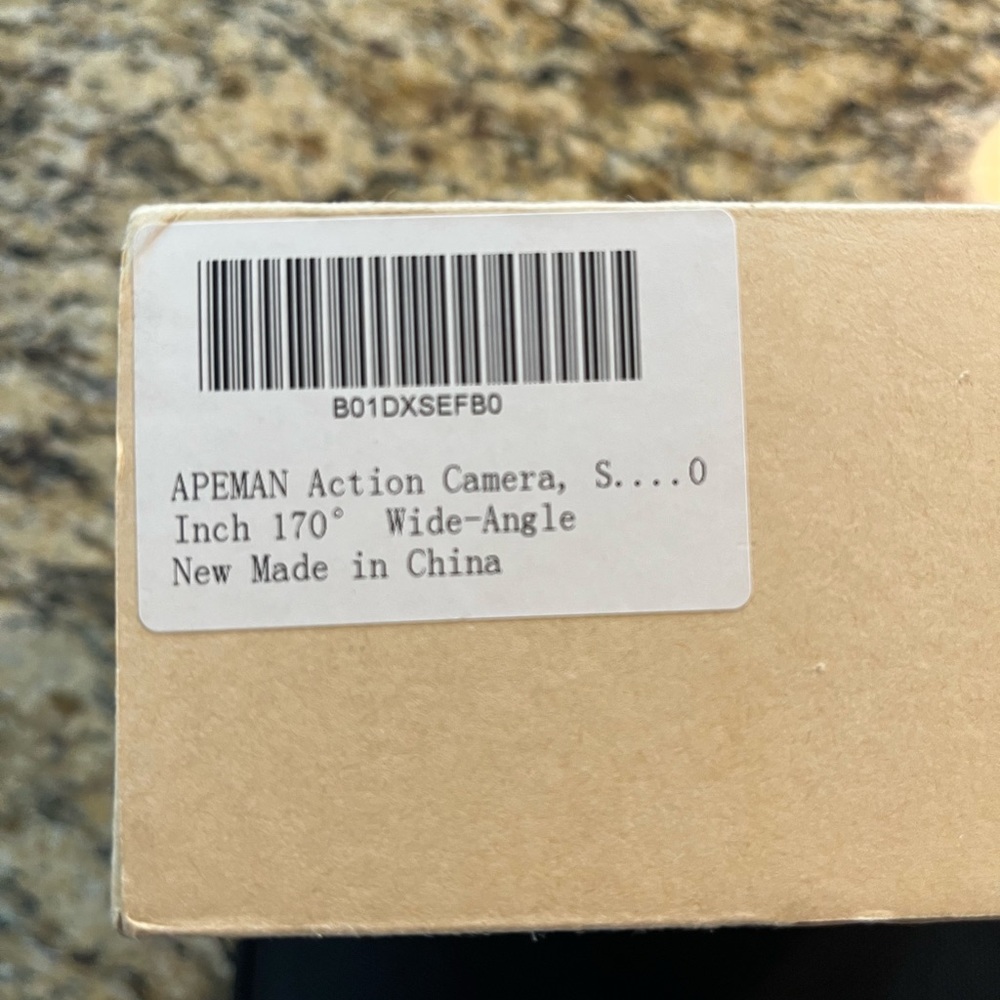 Apeman action camera - Picture 5 of 5